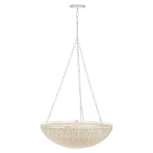 Castine Rattan 4 Light Pendant